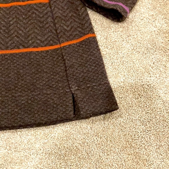 (S) Prana Caitlyn Tunic Sweater, Espresso, Wool Blend - Picture 11 of 13